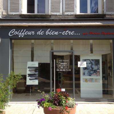 réalisation et pose d'une enseigne Coiffeur Jargeau