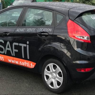 marquage personnalisé agence SAFTI